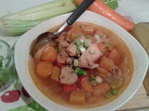 Consommé like stew, typical Chinese type of stews and soups 