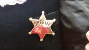 The Sheriff's badge - the real Mc Coy.