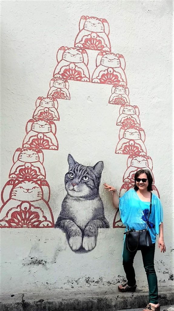 Penang Street Art, Cat, Heritage, George Town