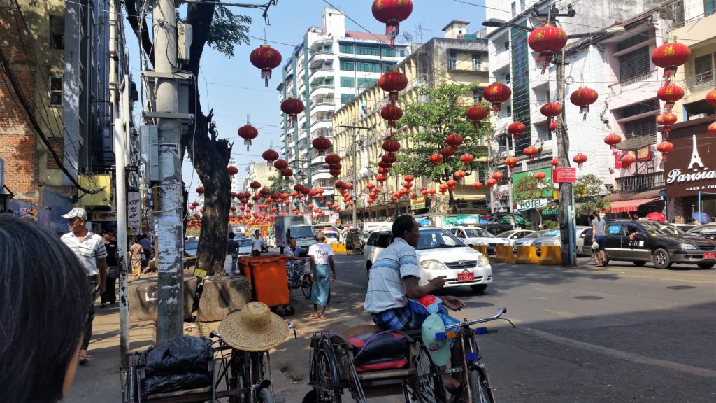 Chinese New Year, Yangon, Rangoon, Burma,