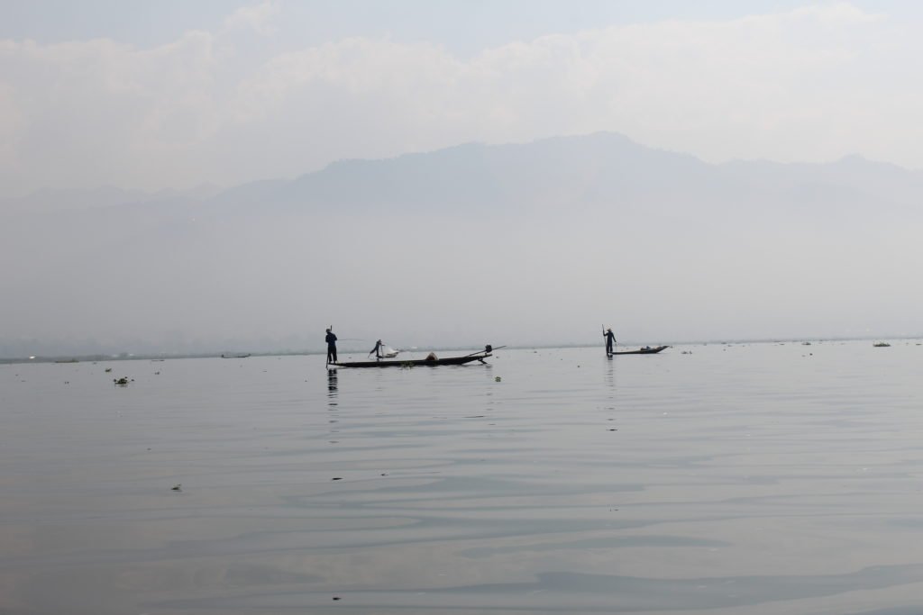 Inle lake, fishing,, Myanmar