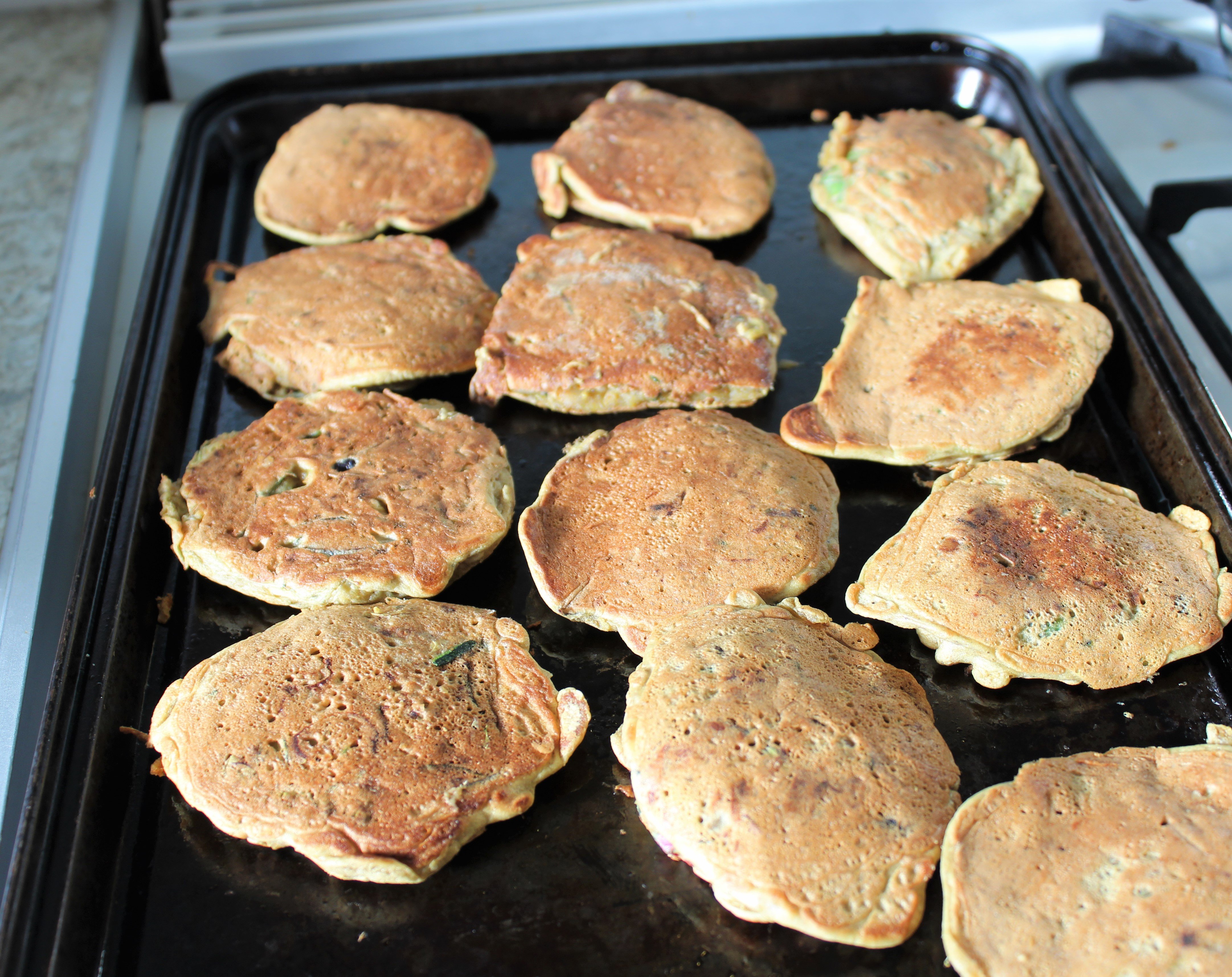 Butternut Squash Dropped Fritters or Pancakes. Gluten-free 
