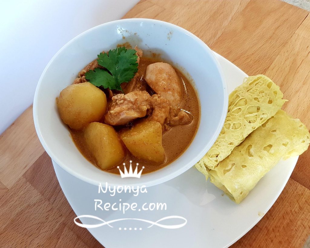Roti Jala, Malay, Nyonya food, curry