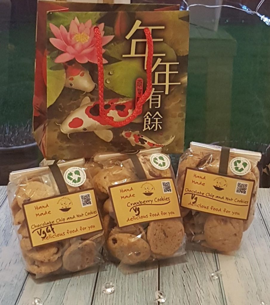 A variety of Vegan and Gluten-free cookies
